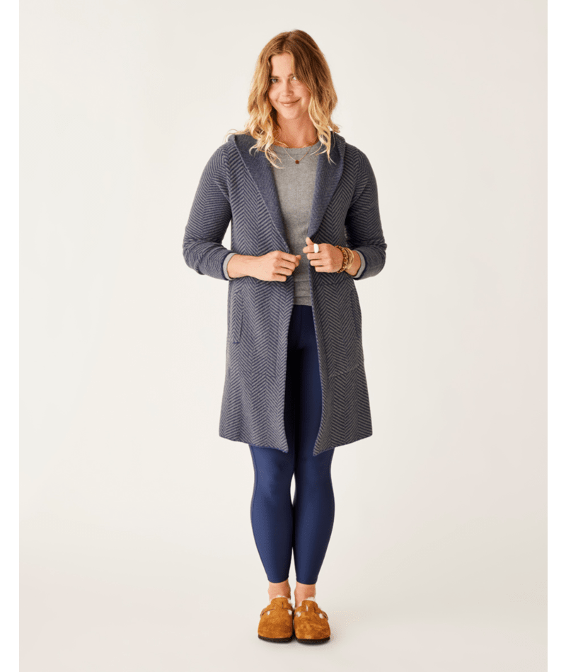 Durango Plush Cardigan - 552NAVY