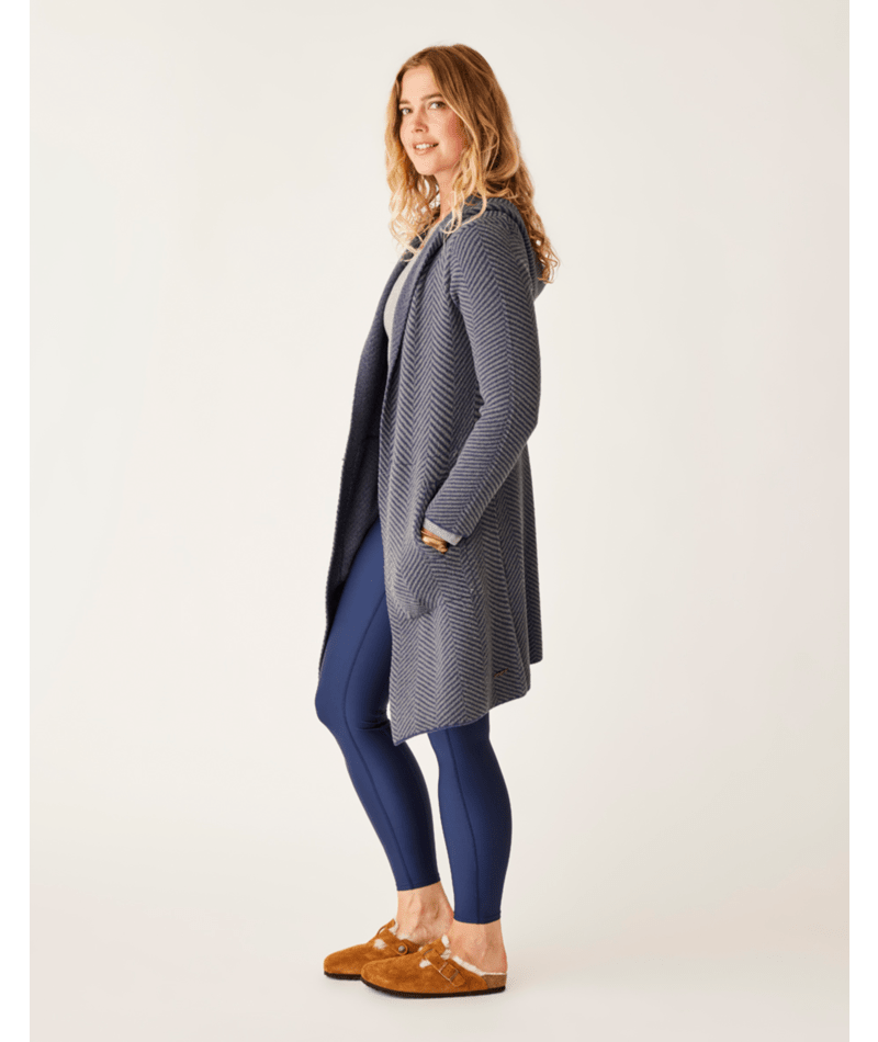 Durango Plush Cardigan - 552NAVY