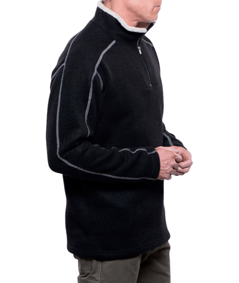 EUROPA™ 1/4 ZIP SWEATER - BK_