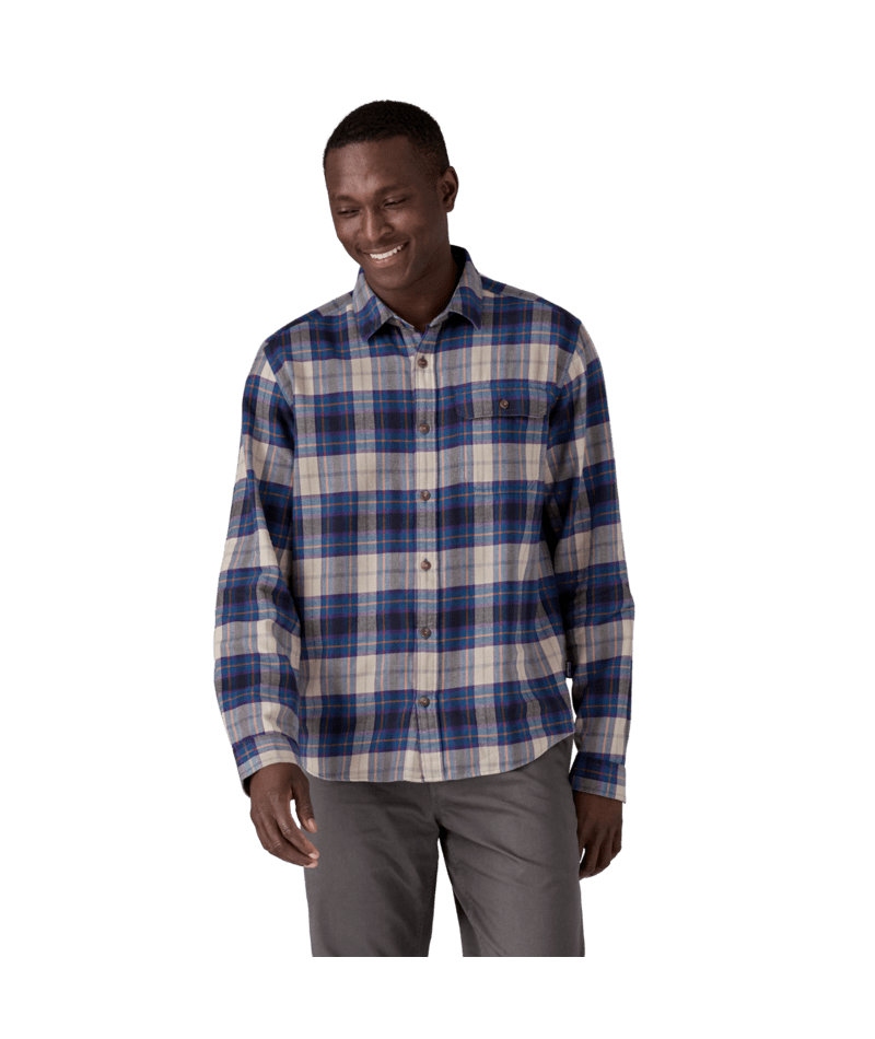 Men's Long-Sleeved Lightweight Fjord Flannel Shirt - SREL