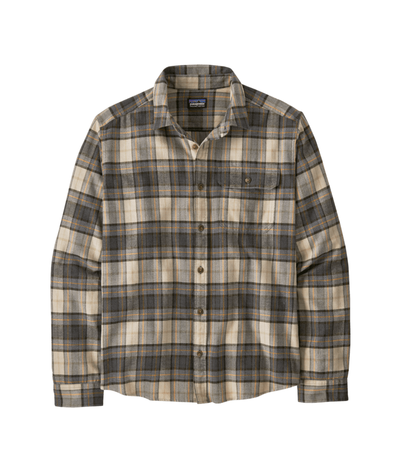 Men's Long-Sleeved Lightweight Fjord Flannel Shirt - SRGY