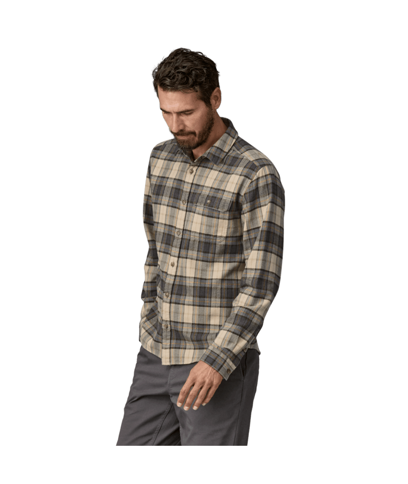 Men's Long-Sleeved Lightweight Fjord Flannel Shirt - SRGY