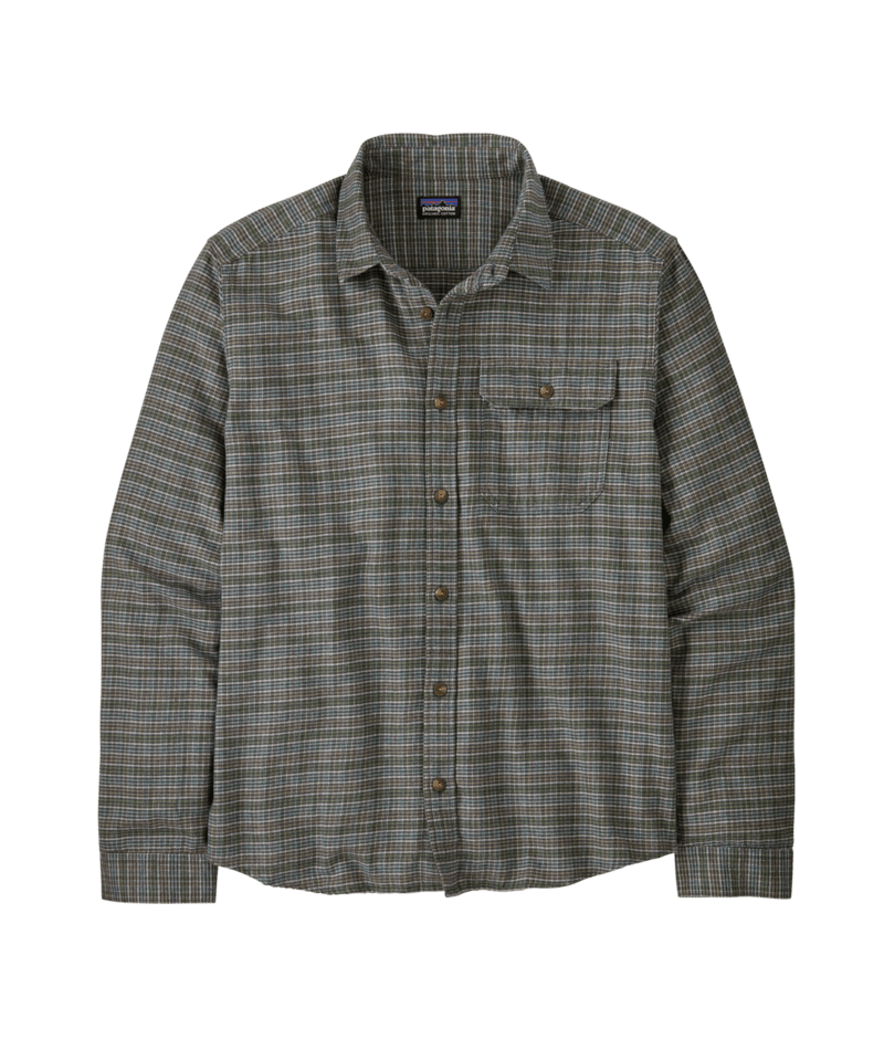 Men's Long-Sleeved Lightweight Fjord Flannel Shirt - TRBE