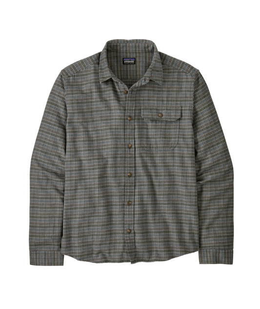 Men's Long-Sleeved Lightweight Fjord Flannel Shirt - TRBE