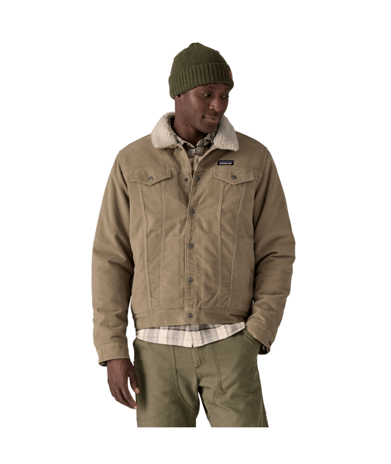 Men's Pile Lined Trucker Jacket - SBDY