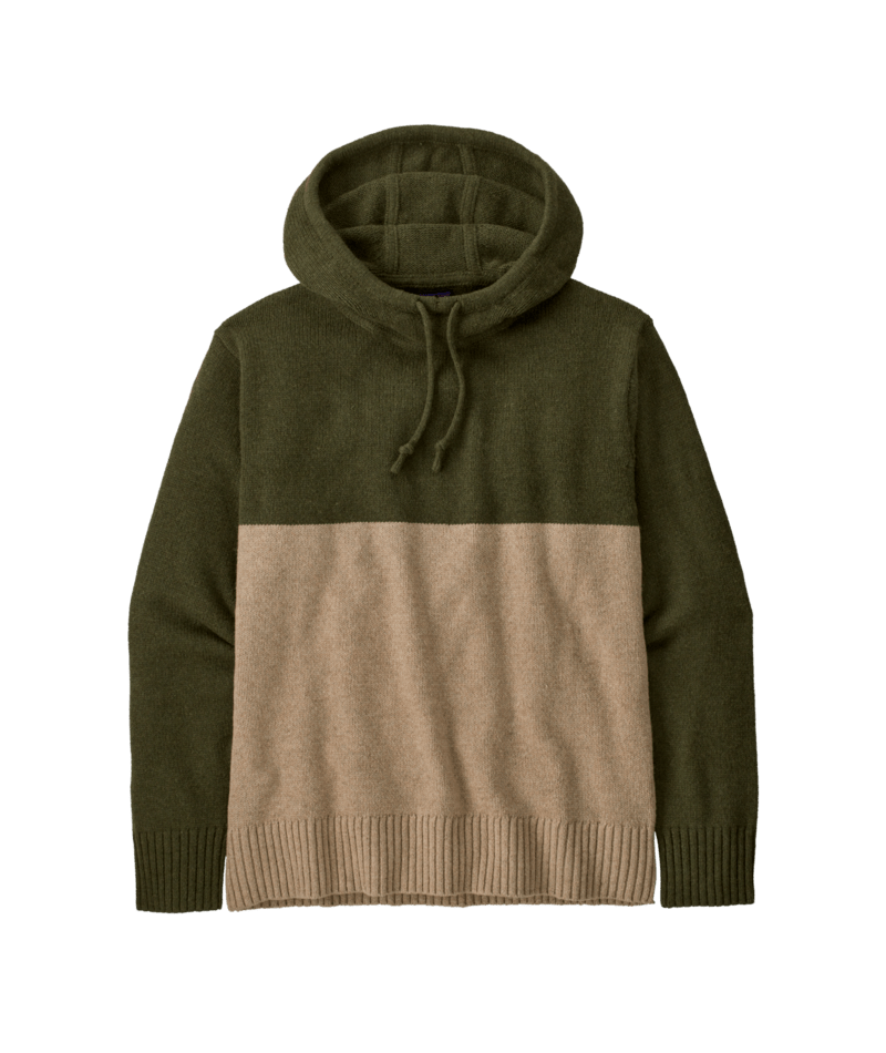 Men's Recycled Wool-Blend Sweater Hoody - SBDY