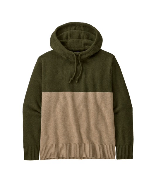 Men's Recycled Wool-Blend Sweater Hoody - SBDY