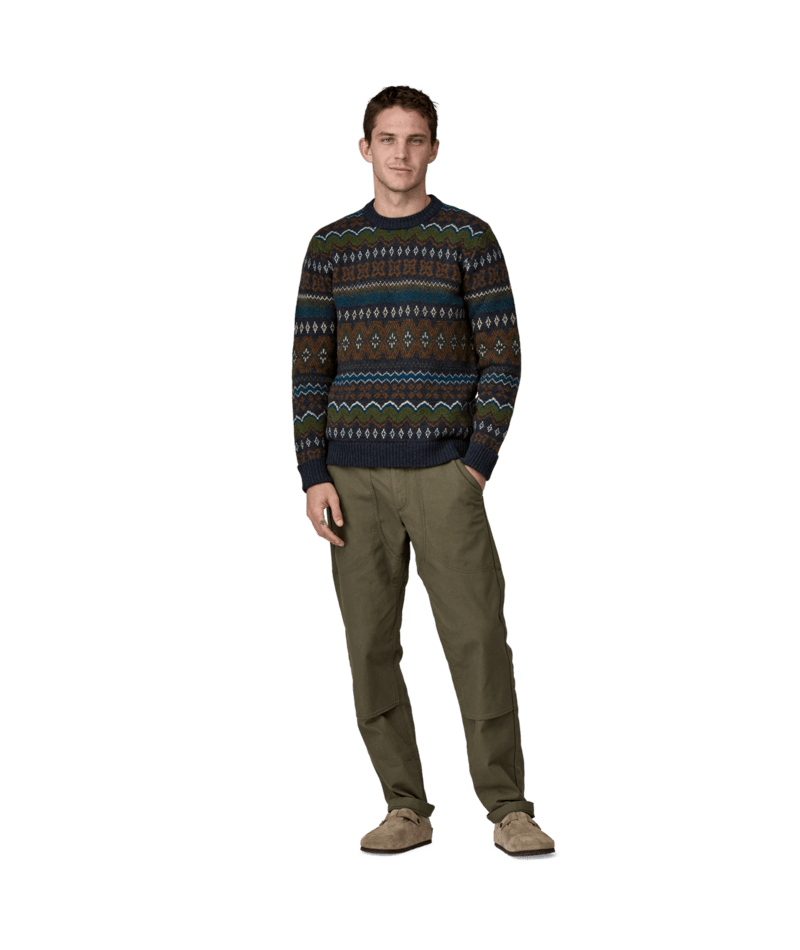 Men's Recycled Wool-Blend Sweater - HSMB