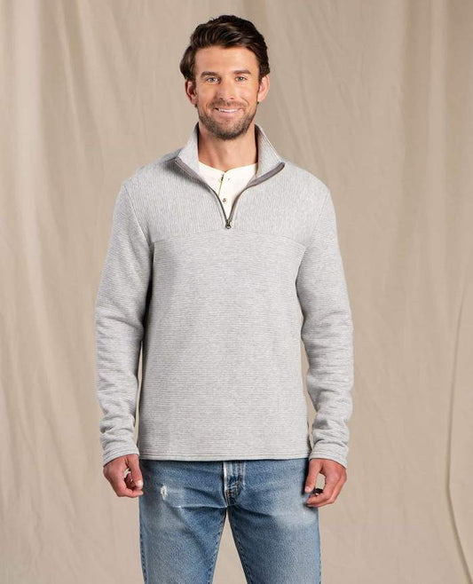 Moonwake 1/4 Zip Pullover - HTRGREY