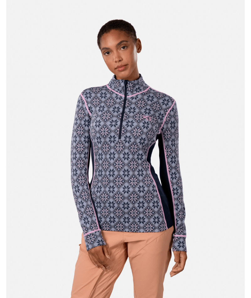 Rose Half Zip Baselayer Top - ROY