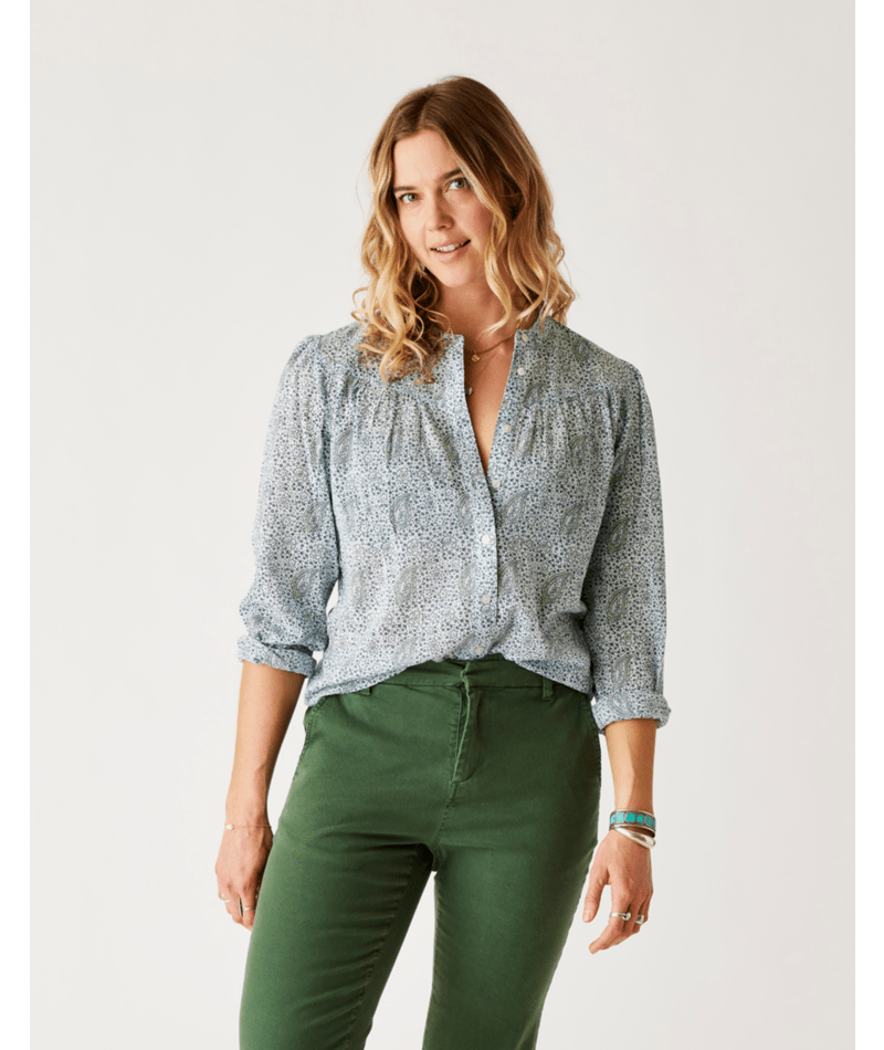 Tatum Gauze Top - 610PAISL