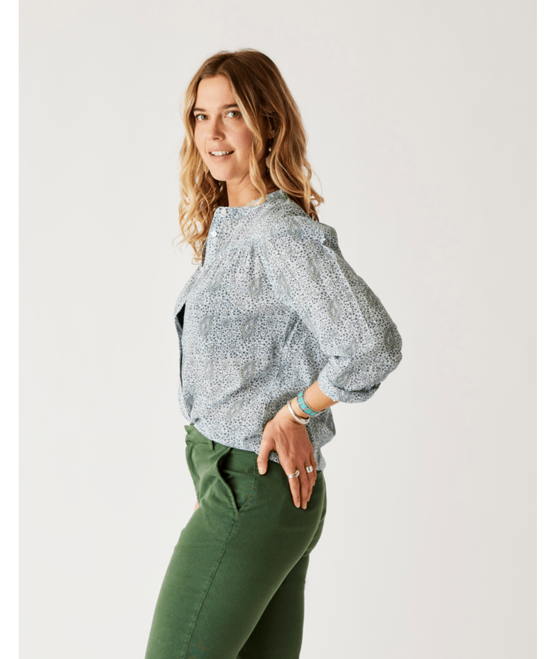 Tatum Gauze Top - 610PAISL