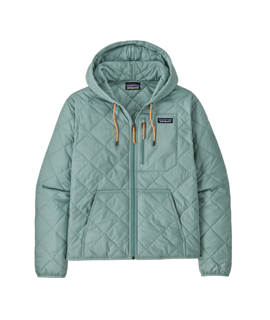 Women's Diamond Quilted Bomber Hoody - TMBL