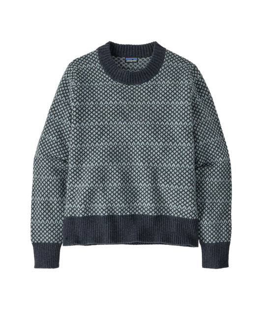 Women's Recycled Wool-Blend Crewneck Sweater - SDTL