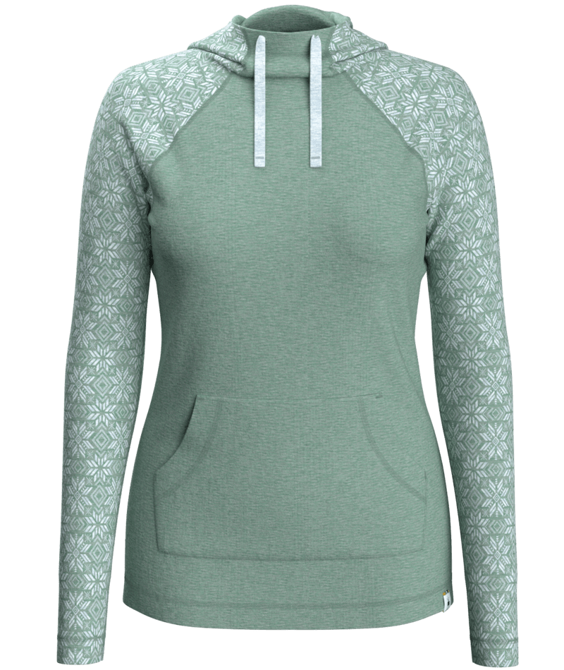 Women's Thermal Drape Neck Hoodie - P16ARCTI